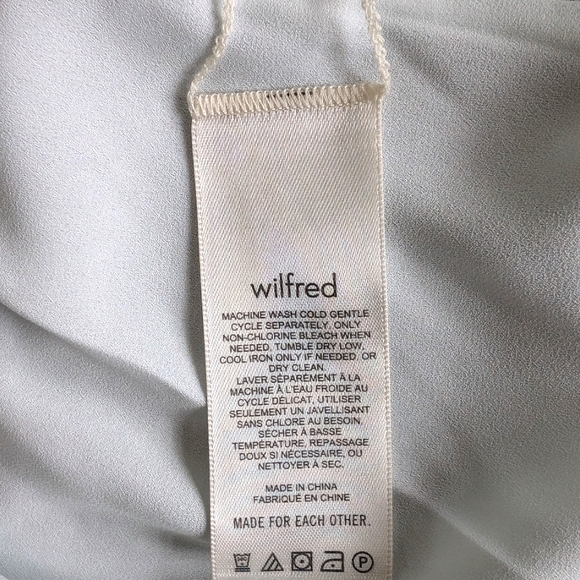 Like New Aritzia Wilfred Swept Dress Sz 2 - Picture 10 of 16